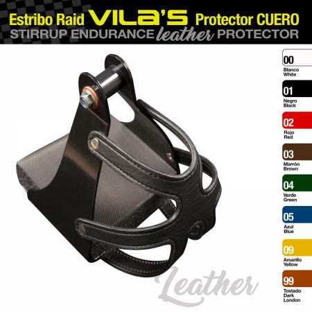 Estribos de Raid Vila’s con Protector de Cuero ZALDI