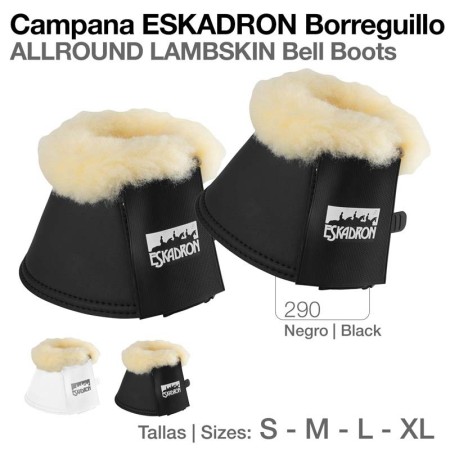 Campanas Eskadron caballo neopreno y borreguillo natural