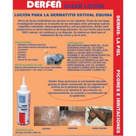 Derfen Clear Lotion (envase 250 ml)