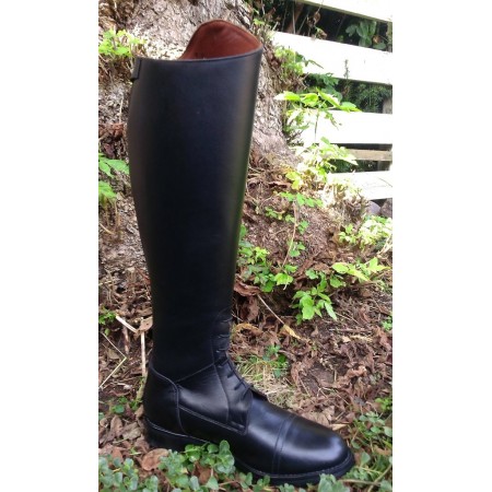 Botas de piel con cordones (juvenil)