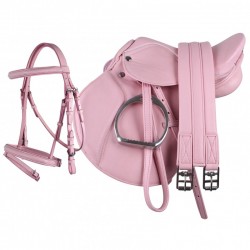 silla de montar completa y brida QHP