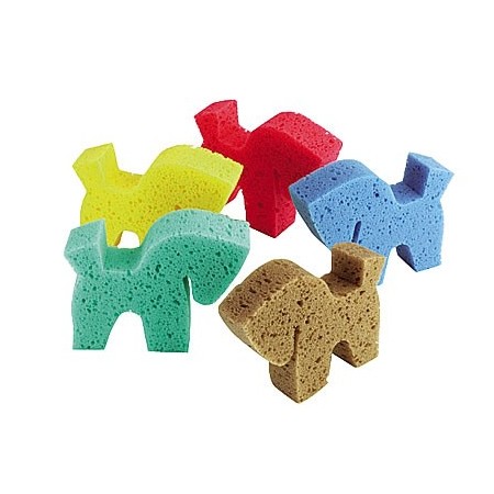 Esponja con forma de caballo