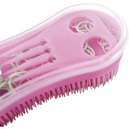 Set cepillo para trenzar Hippo-Tonic