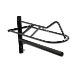 Porta-silla metálico con barra para mantilla Waldhausen