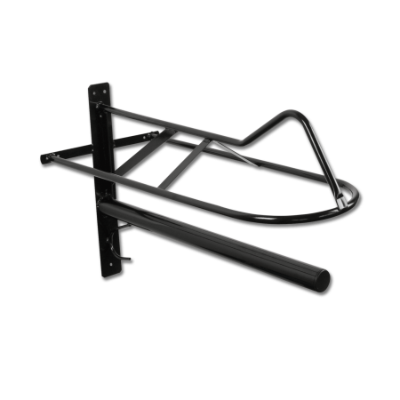 Porta-silla metálico con barra para mantilla Waldhausen