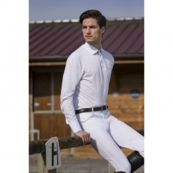 Polo competición niño manga larga Equi-Thème Mesh 2
