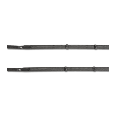 Riendas anti-deslizantes Waldhausen X-Line con ganchos