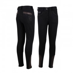 Pantalón equitación niña QHP Pearl