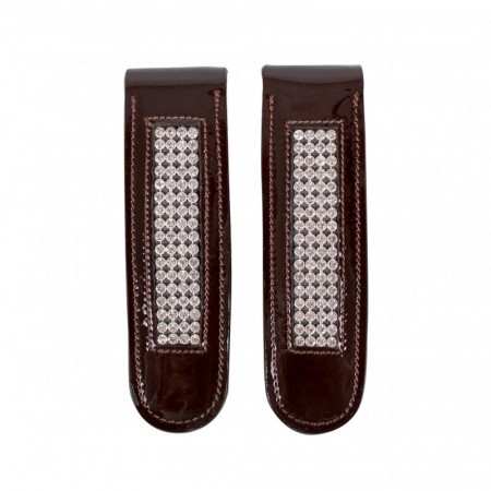 Clip decorativo de cuero para bota QHP Madonna