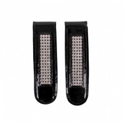 Clip decorativo de cuero para bota QHP Madonna 2