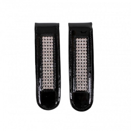 Clip decorativo de cuero para bota QHP Madonna