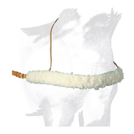 Pechopetral vaquero borreguillo natural Zaldi Extra