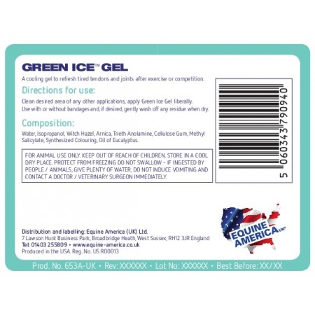 GREEN ICE GEL™ para los tendones del caballo 1,9 kg