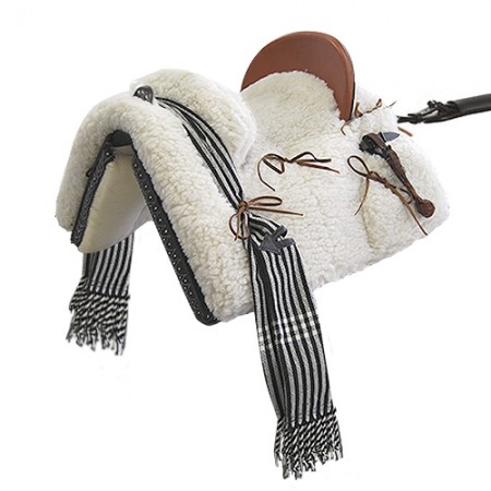 Silla vaquera COMPLETA HH Salega mixta filigrana