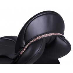 Joya para silla con brillantes  color rosa