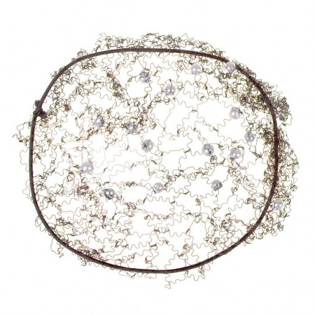 Redecilla para el pelo Invisible Pearl de QHP