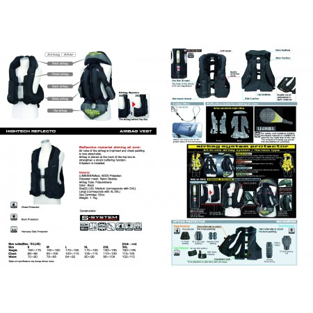 CHALECO HIT AIR  MOTO REFLECTANTE (LUMIDEX)