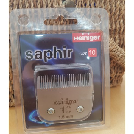 Cuchillas para máquina esquilar de caballo "Saphir" de Heiniger