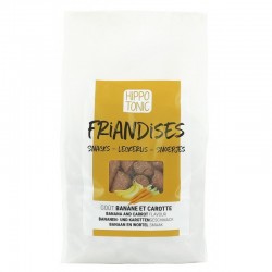 Caramelos HIPPOTONIC para caballo sabor Plátano y Zanahoria
