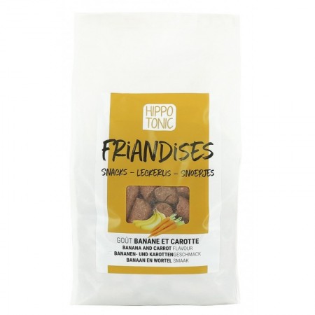 Caramelos HIPPOTONIC para caballo sabor Plátano y Zanahoria