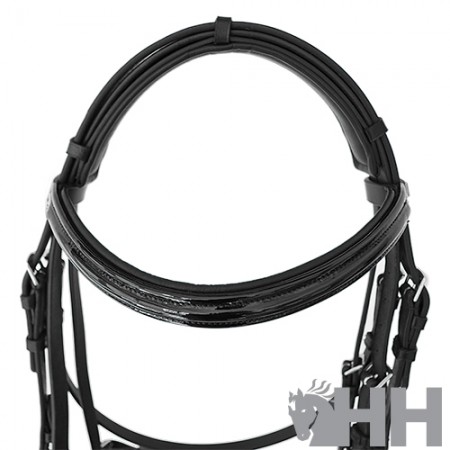 Cabezada de montar doble rienda Luna Luxe de Lexhis