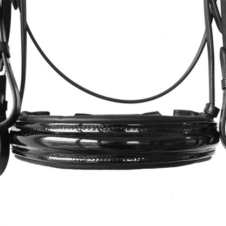 Cabezada de montar doble rienda Luna Luxe de Lexhis