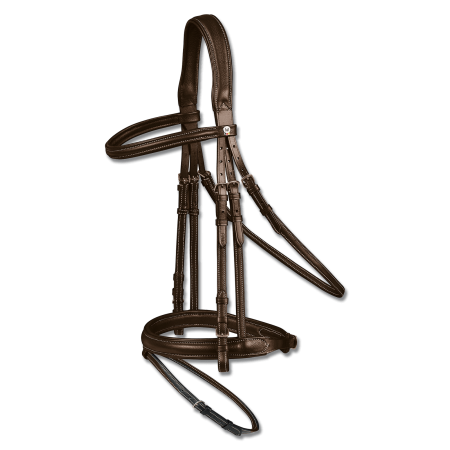 Cabezada de montar X-Line Supersoft de Waldhausen