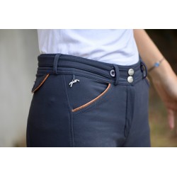 Pantalón de equitación con grip Point Sellier de Pénélope Leprevost