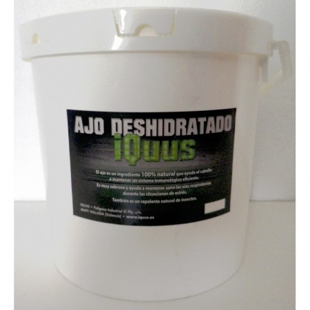 Ajo granulado deshidratado 3kg de iQUUS