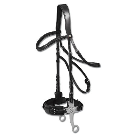 Brida X-Line Hackamore de Waldhausen (sin embocadura)