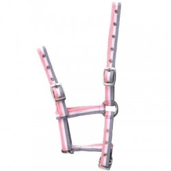 Cabezada de cuadra para potro ajustable