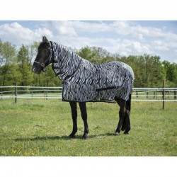 Manta antimoscas con cubrecuello para caballo Combo de RIDING WORLD