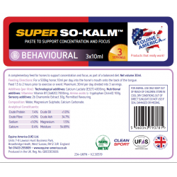 SUPER SO-KALM® Paste 30 ml - 3 dosis - Equino 2