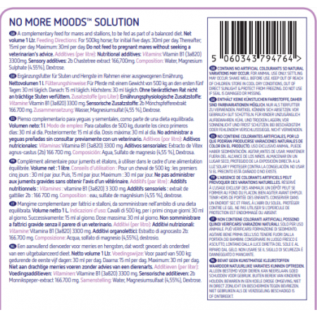 NO MORE MOODS™ líquido 1 L