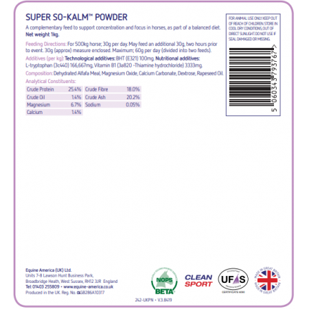 SUPER SO-KALM® en polvo 1kg