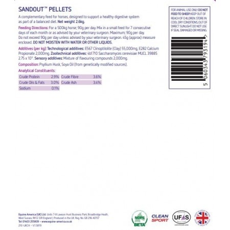 SANDOUT™ Pellets  2.6 kg