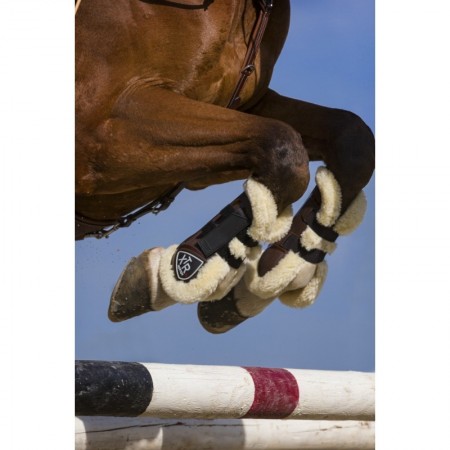 Protectores de tendón NORTON XTR con borreguillo sintético