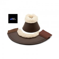 Campanas de Cuero y Neopreno Montana con Borreguito Natural