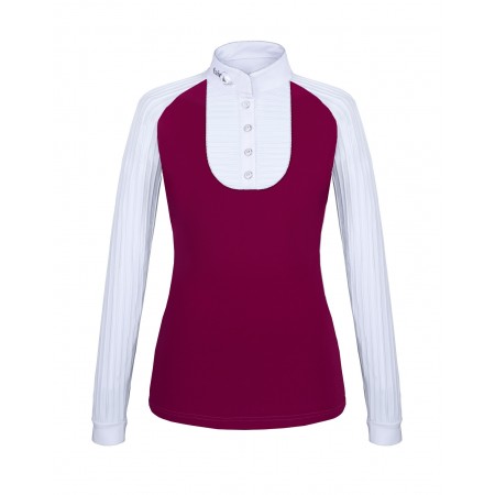 Long Sleeve Polo de Competición de Manga Larga Justine de Fair Play