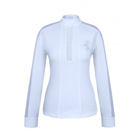 Polo de Concurso Claire Pearl de Fair Play Manga Larga