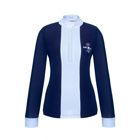 Polo de Concurso Claire Pearl de Fair Play Manga Larga