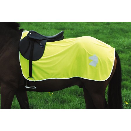 Manta riñonera para caballo reflectante