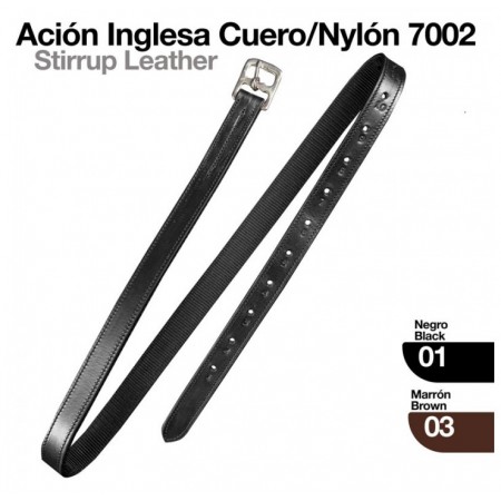 Comprar Aciones Inglesas de Cuero y Nylon de Zaldi