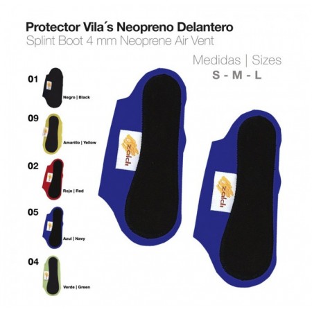 Protector Vila's neopreno Zaldi