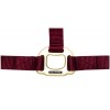 Cabezada de cuadra de nylon con hebillas satinado dorado de EQUITHÈME