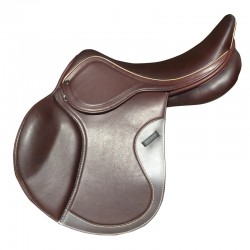 Silla de Montar de Salto Cuero Doble con Puentes Intercambiables de OMEGA LINE 2