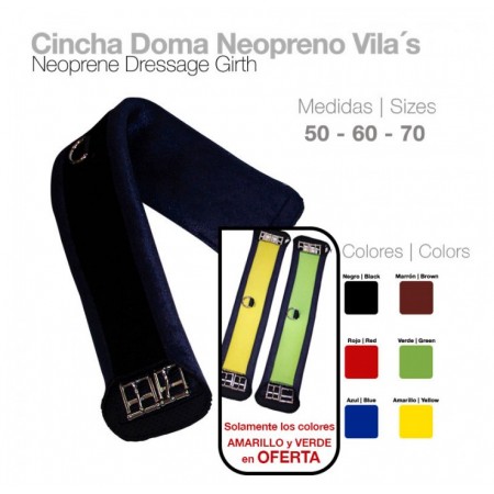 Cincha raid neopreno Vila's