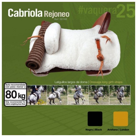 Silla Zaldi C. Cabriola Rejoneo COMPLETA