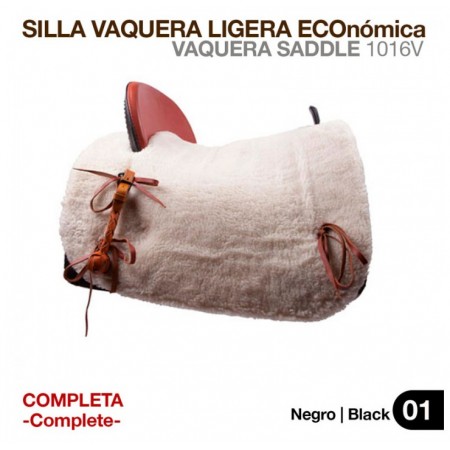 Silla vaquera ligera Eco. COMPLETA