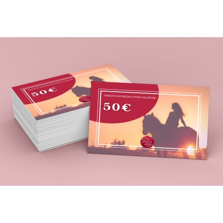 Tarjeta de Regalo de Equitación 50€
